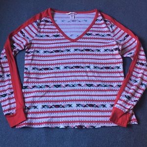 Victoria Secret long sleeve Christmas shirt